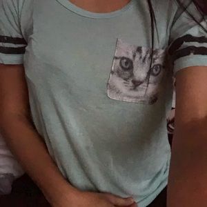 Cat Pocket Shirt 🐱
